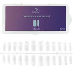 Гелевые типсы DNKa Professional Gel Tips Square 240 штГелевые типсы DNKa Professional Gel Tips Square 240 шт