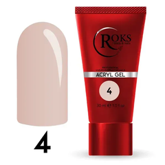 Aкрилгель для нігтів ROKS Acryl Gel №4 30мл