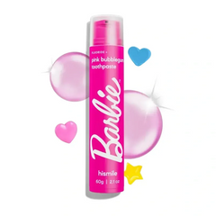 Зубна паста зі смаком жуйки hismile Barbie Pink Bubblegum Toothpaste 60 гЗубна паста зі смаком жуйки hismile Barbie Pink Bubblegum Toothpaste 60 г