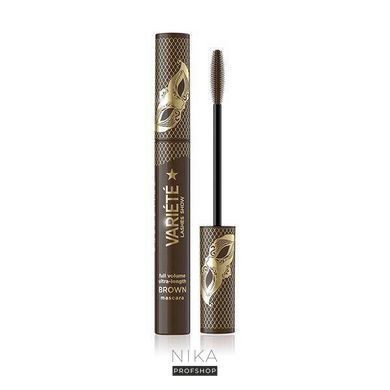 Тушь для ресниц EVELINE Variete Lashes Show объемная коричневая, 10 млТушь для ресниц EVELINE Variete Lashes Show объемная коричневая, 10 мл