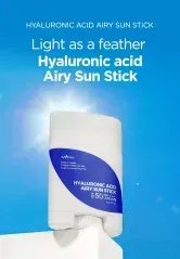 Стик солнцезащитный с гиалуроновой кислотой Isntree Hyaluronic Acid Airy Sun Stick SPF50 PA++++ 22 гСтик солнцезащитный с гиалуроновой кислотой Isntree Hyaluronic Acid Airy Sun Stick SPF50 PA++++ 22 г