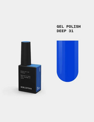 Гель-лак для нігтів BIBLIOTEKA Gel Polish №31 Deep, синій, 10 млГель-лак для нігтів BIBLIOTEKA Gel Polish №31 Deep, синій, 10 мл
