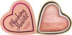 Рум'яна сердечко REVOLUTION Peach Pink Kisses MakeUP