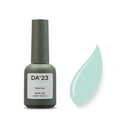 Гель-лак DA'23 Mint Kiss м'ятний поцілунок, 8 млГель-лак DA'23 Mint Kiss м'ятний поцілунок, 8 мл
