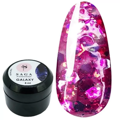Гель для дизайну SAGA Professional Galaxy Glitter №07 8 млГель для дизайну SAGA Professional Galaxy Glitter №07 8 мл