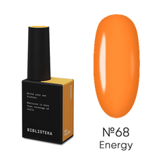 Гель-лак для нігтів BIBLIOTEKA Gel Polish №68 Energy, 10 млГель-лак для нігтів BIBLIOTEKA Gel Polish №68 Energy, 10 мл