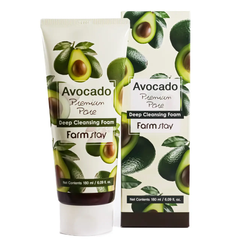 Пінка очищаюча FARM STAY Avocado Premium Pore 180 млПінка очищаюча FARM STAY Avocado Premium Pore 180 мл