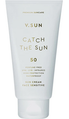 Солнцезащитный крем для лица V. SUN cream face Sensitive SPF 50 Perfume Free, 75 млСолнцезащитный крем для лица V. SUN cream face Sensitive SPF 50 Perfume Free, 75 мл