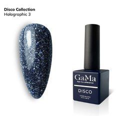 Гель-лак для ногтей GA&MA Disco collection Holographic 003 Голографик 003 10 млГель-лак для ногтей GA&MA Disco collection Holographic 003 Голографик 003 10 мл