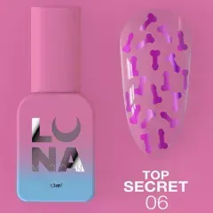 Топ для гель-лака LUNA Top Secret №6, 13 млТоп для гель-лака LUNA Top Secret №6, 13 мл