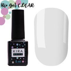 Гель для ногтей KIRA NAILS Bio GEL Сlear прозрачный, 6 млГель для ногтей KIRA NAILS Bio GEL Сlear прозрачный, 6 мл