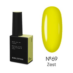 Гель-лак для нігтів BIBLIOTEKA Gel Polish №69 Zest, 10 млГель-лак для нігтів BIBLIOTEKA Gel Polish №69 Zest, 10 мл