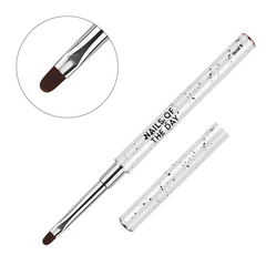 Пензлик NAILSOFTHEDAY Professional Brush Oval,9 ммПензлик NAILSOFTHEDAY Professional Brush Oval,9 мм