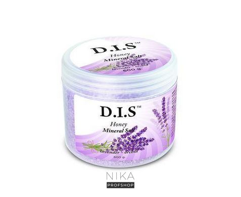 Сіль мінеральна D.I.S Nails Lavender Orchid, 600 гСіль мінеральна D.I.S Nails Lavender Orchid, 600 г