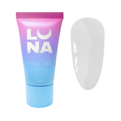 Полігель LUNA для нарощування Poly Gel №01 30 млПолігель LUNA для нарощування Poly Gel №01 30 мл