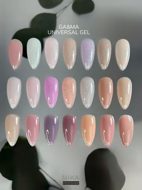 Гель для ногтей универсальный GEMELY ex GA&MA Universal Gel 024 30 мл