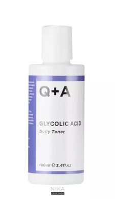 Тонер для обличчя Q+A Glycolic Acid Daily Toner з гліколієвою кислотою 100 млТонер для обличчя Q+A Glycolic Acid Daily Toner з гліколієвою кислотою 100 мл