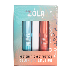 Набір для ламінування ZOLA BROW&LASH PROTEIN RECONSTRUCTION SYSTEM COLOR LAB EMOTIONНабір для ламінування ZOLA BROW&LASH PROTEIN RECONSTRUCTION SYSTEM COLOR LAB EMOTION
