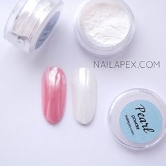 Втирка NAIL APEX «Pearl Powder» Срібляста №2Втирка NAIL APEX «Pearl Powder» Срібляста №2