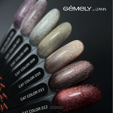 Гель-лак для нігтів GEMELY ex GA&MA Cat Color 008 Кет Колор 008, 6 млГель-лак для нігтів GEMELY ex GA&MA Cat Color 008 Кет Колор 008, 6 мл