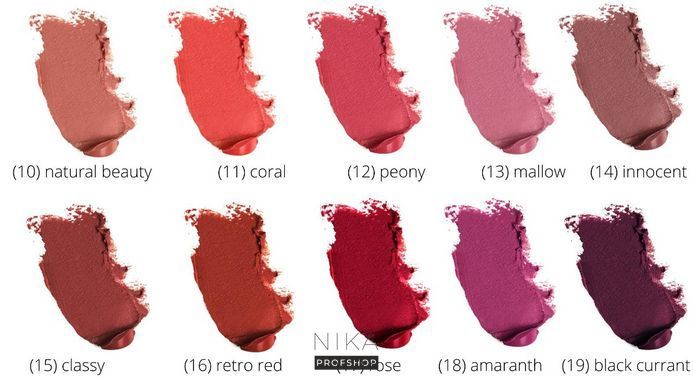 Помада для губ PAESE CREAMY LIPSTICK NANOREVIT 13 mallow