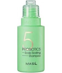 Шампунь по догляду за шкірою голови з пробіотиками MASIL 5 Probiotics Salp Scalping від перхоті 50 млШампунь по догляду за шкірою голови з пробіотиками MASIL 5 Probiotics Salp Scalping від перхоті 50 мл
