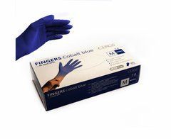Рукавиці нітрилові CEROS COBALT BLUE XL-100 штРукавиці нітрилові CEROS COBALT BLUE XL-100 шт