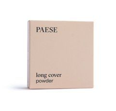 Компактная пудра PAESE Мотирующая Long Cover (40) Mattifying Powder with Argan Oil