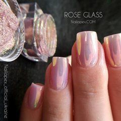 Втирка для нігтів NAIL APEX "Rose glass"Втирка для нігтів NAIL APEX "Rose glass"