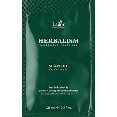 Шампунь LADOR Травяной против выпадения волос Herbalism Shampoo 10 млШампунь LADOR Травяной против выпадения волос Herbalism Shampoo 10 мл