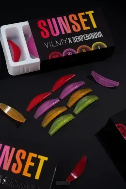 Валики для ламінування вій VILMY x SERPENINOVA Sunset (XXXS, XXS, XS,S)Валики для ламінування вій VILMY x SERPENINOVA Sunset (XXXS, XXS, XS,S)