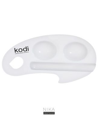 Палітра для фарб KODI PROFESSIONAL матеріал: пластикПалітра для фарб KODI PROFESSIONAL матеріал: пластик