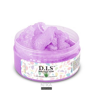 Скраб для тіла D.I.S Nails With Aloe Vera, Arгan Oil & Vitamin C, 350 гСкраб для тіла D.I.S Nails With Aloe Vera, Arгan Oil & Vitamin C, 350 г