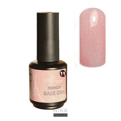 База NAIL APEX OPAL FRENCH BASE GEL №11 , 15мл