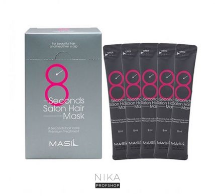 Маска для волосся MASIL Салонний ефект за 8 секунд 8 Second Salon Hair Mask 8 млМаска для волосся MASIL Салонний ефект за 8 секунд 8 Second Salon Hair Mask 8 мл