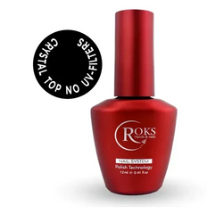 Топ для ногтей ROKS Top Crystal NO UV-Filters 12 млТоп для ногтей ROKS Top Crystal NO UV-Filters 12 мл