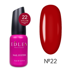 Акригель для ногтей Water Acrygel EDLEN Wine №22 9 млАкригель для ногтей Water Acrygel EDLEN Wine №22 9 мл