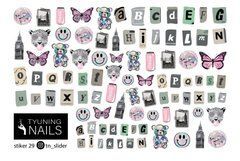 Слайдер для нігтів TYUNING NAILS Sticker 29Слайдер для нігтів TYUNING NAILS Sticker 29