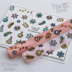 Слайдер для ногтей CHIC NAILS 3D Crystal 44Слайдер для ногтей CHIC NAILS 3D Crystal 44