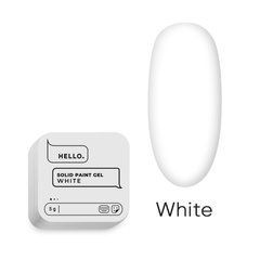 Гель-фарба з липким шаром Hello Solid Paint Gel White 5 гГель-фарба з липким шаром Hello Solid Paint Gel White 5 г