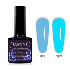 Гель-лак для нігтів CANNI Luminous №804 блакитний - яскраво-блакитний 7,3 млГель-лак для нігтів CANNI Luminous №804 блакитний - яскраво-блакитний 7,3 мл