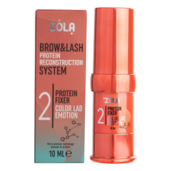Склад для ламінування ZOLA EMOTION COLOR LAB 02 PROTEIN FIXER 10 млСклад для ламінування ZOLA EMOTION COLOR LAB 02 PROTEIN FIXER 10 мл