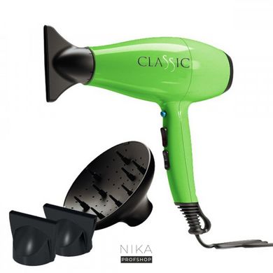 Фен для волосся GA.MA CLASSIC салатовий 2200W (A1/CLASSIC.VA)Фен для волосся GA.MA CLASSIC салатовий 2200W (A1/CLASSIC.VA)