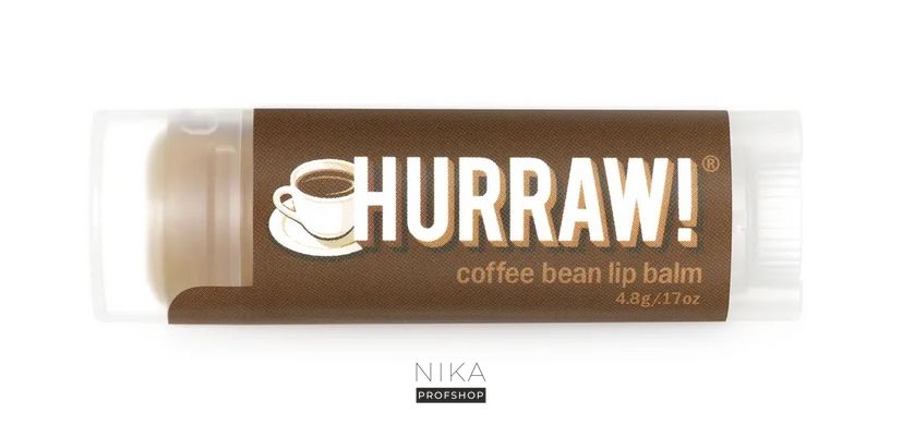 Бальзам для губ Hurraw! Coffe Bean Lip Balm 4,8 гБальзам для губ Hurraw! Coffe Bean Lip Balm 4,8 г