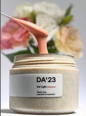 Гель для нігтів Gel Light DA'23 Peach Rose [persykova troyanda] персикова троянда, 30 млГель для нігтів Gel Light DA'23 Peach Rose [persykova troyanda] персикова троянда, 30 мл