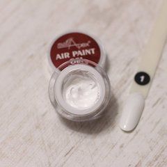 Гель-краска для аэропуфинга NAIL APEX AIR paint №1, 5гГель-краска для аэропуфинга NAIL APEX AIR paint №1, 5г