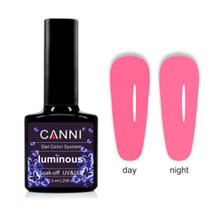 Гель-лак для нігтів CANNI Luminous №805 літній рожевий-яскравий рожевий 7,3 млГель-лак для нігтів CANNI Luminous №805 літній рожевий-яскравий рожевий 7,3 мл