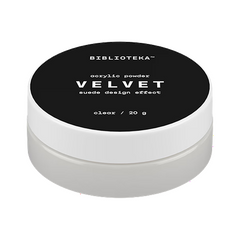 Акриловая пудра BIBLIOTEKA Acrylic Powder Velvet Clear прозрачная мелкая, 20 гАкриловая пудра BIBLIOTEKA Acrylic Powder Velvet Clear прозрачная мелкая, 20 г