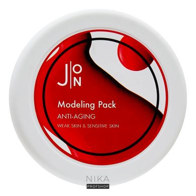 Маска для обличчя альгінатна J:ON Anti-aging для втомленої та вразливої шкіри, 18 гМаска для обличчя альгінатна J:ON Anti-aging для втомленої та вразливої шкіри, 18 г