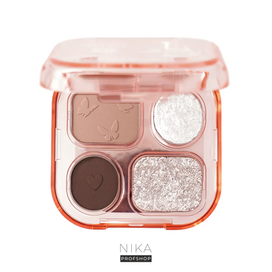 Палитра теней для век Pop Gossip Mini Boss Eyeshadow Pallete 02 Classy 4 г
